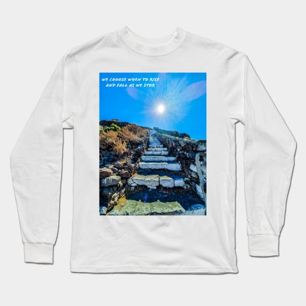 All the way up Long Sleeve T-Shirt by GRKiT